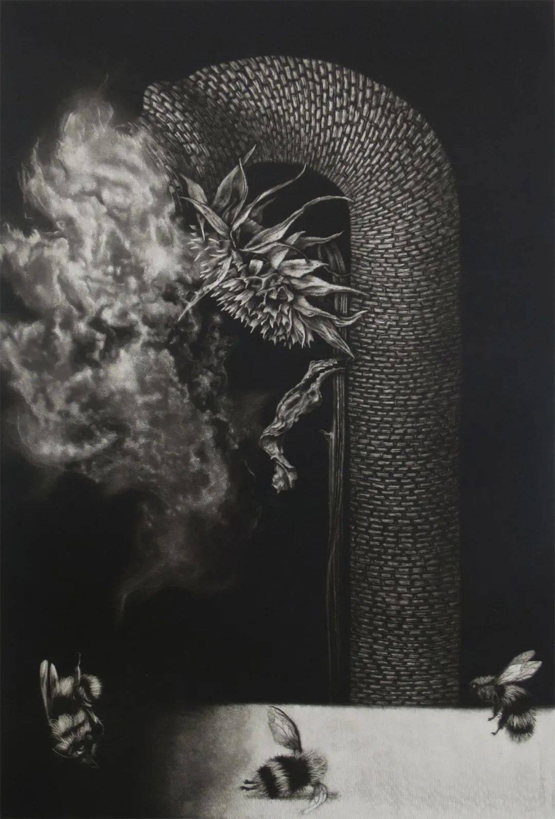 线上展厅第八期第六届上海铜版画展国际美柔汀特展艺术家解读