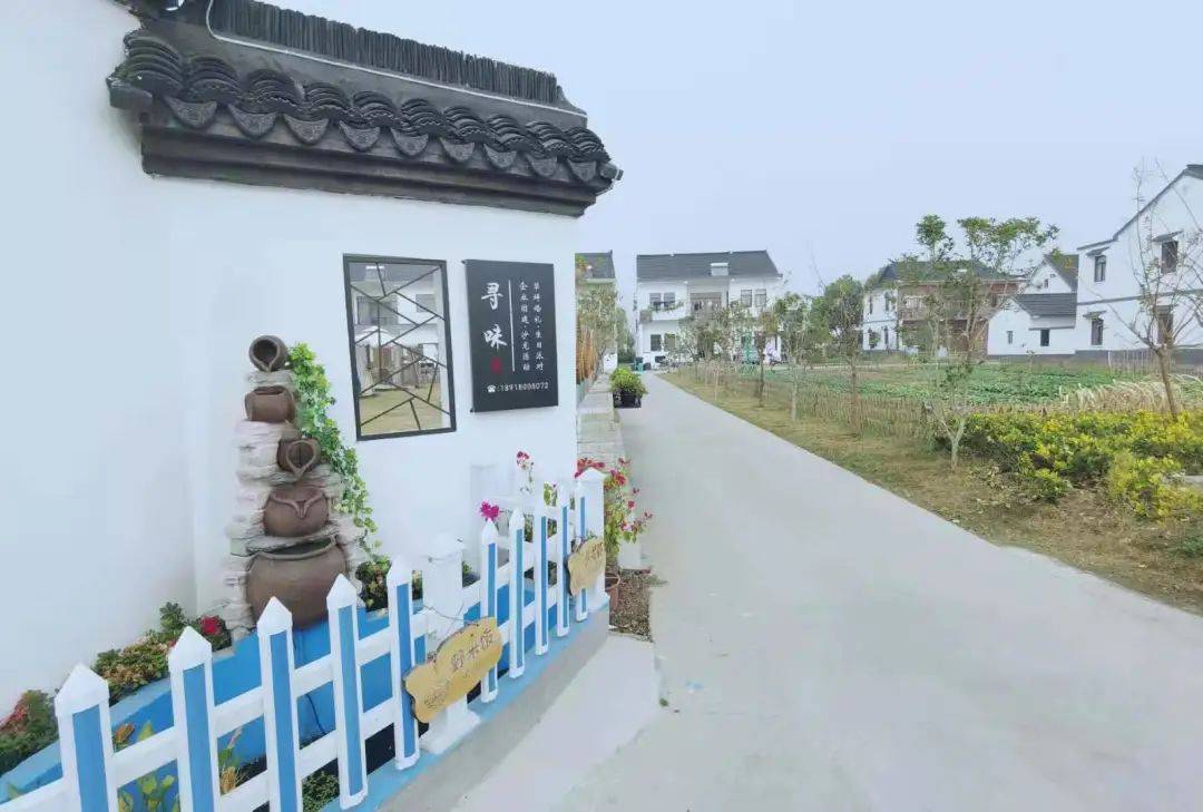 冬天,游走在嘉善县姚庄镇横港村,村落民宅错落有致,乡村道路干净整洁.