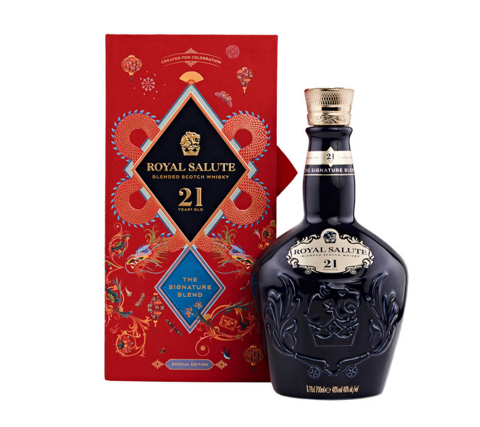 21年特别版酒款」(royal salute 21 year old signature blend-2021