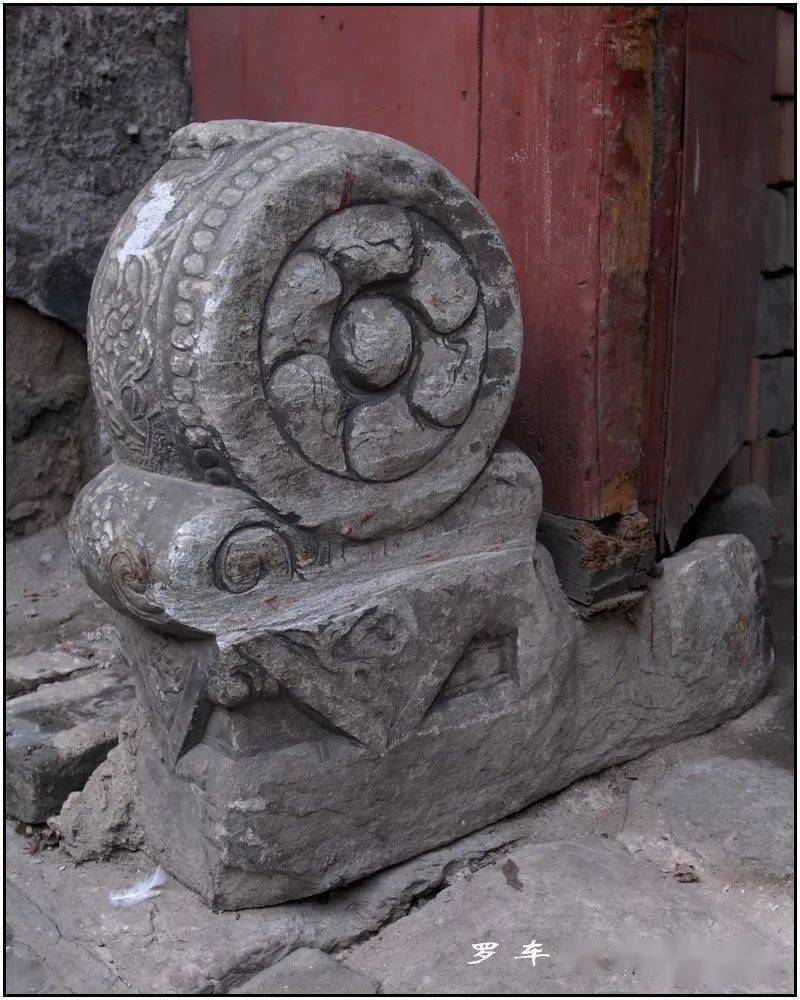 胡同记忆作用单一纹样丰富寓意美好的门墩