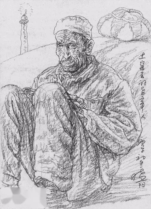 西安美术学院院长杨晓阳速写作品欣赏