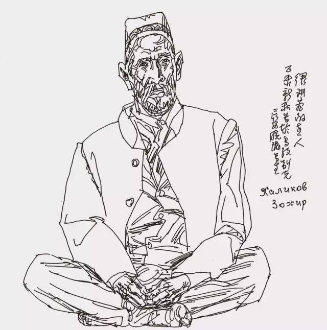 西安美术学院院长杨晓阳速写作品欣赏