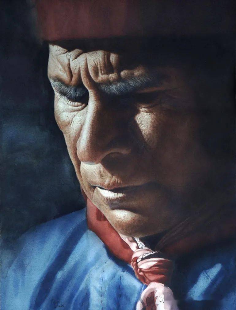 写实厚重的实力派水彩画作 —— 墨西哥现代具象派女水彩画家帕特里夏