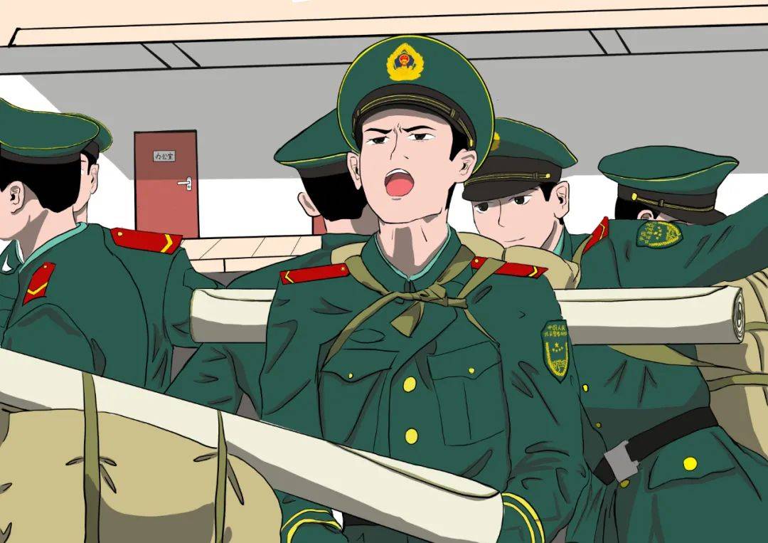 漫画今天新兵毕业啦