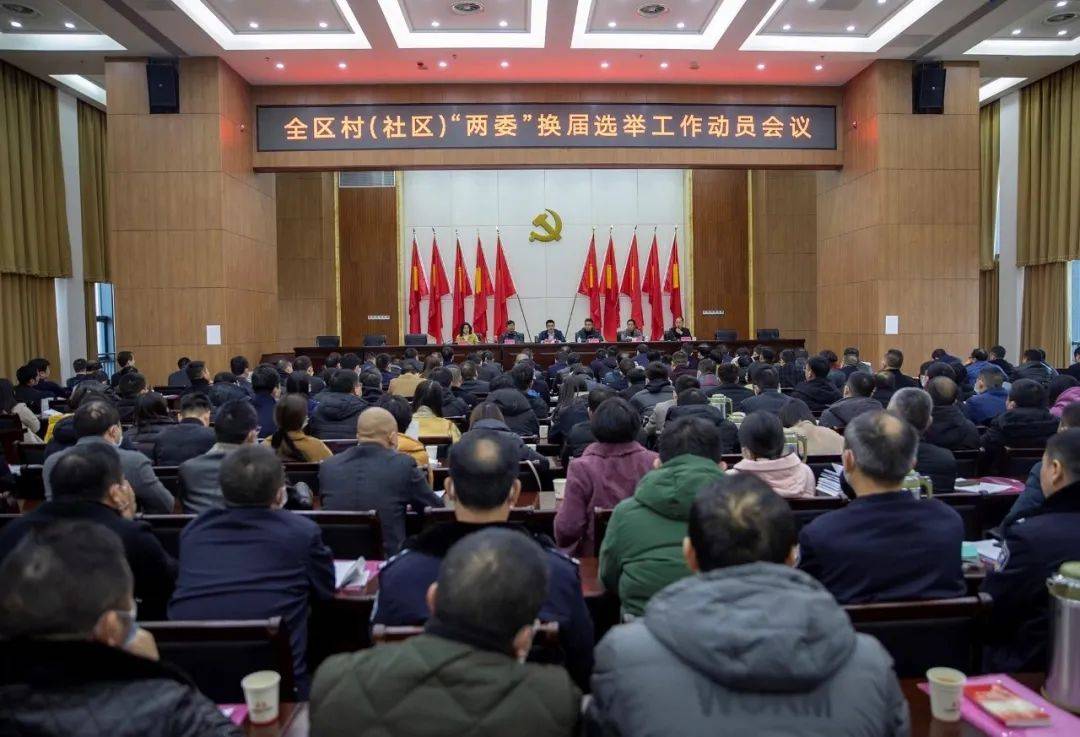 广丰区召开村(社区)"两委"换届选举工作动员会_各乡镇