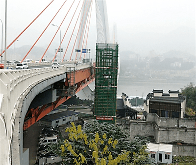 sightseeing elevators of dongshuimen bridge to come soon!