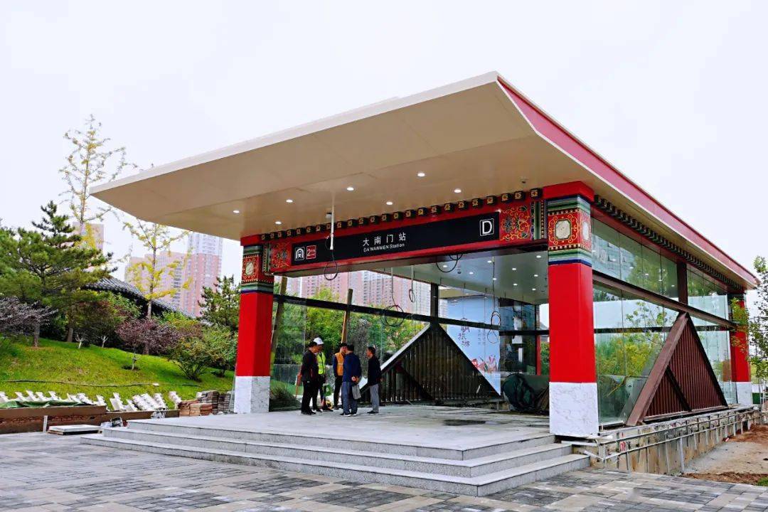 太原首条地铁开通山西建投建工集团承建的11个出入站投入使用