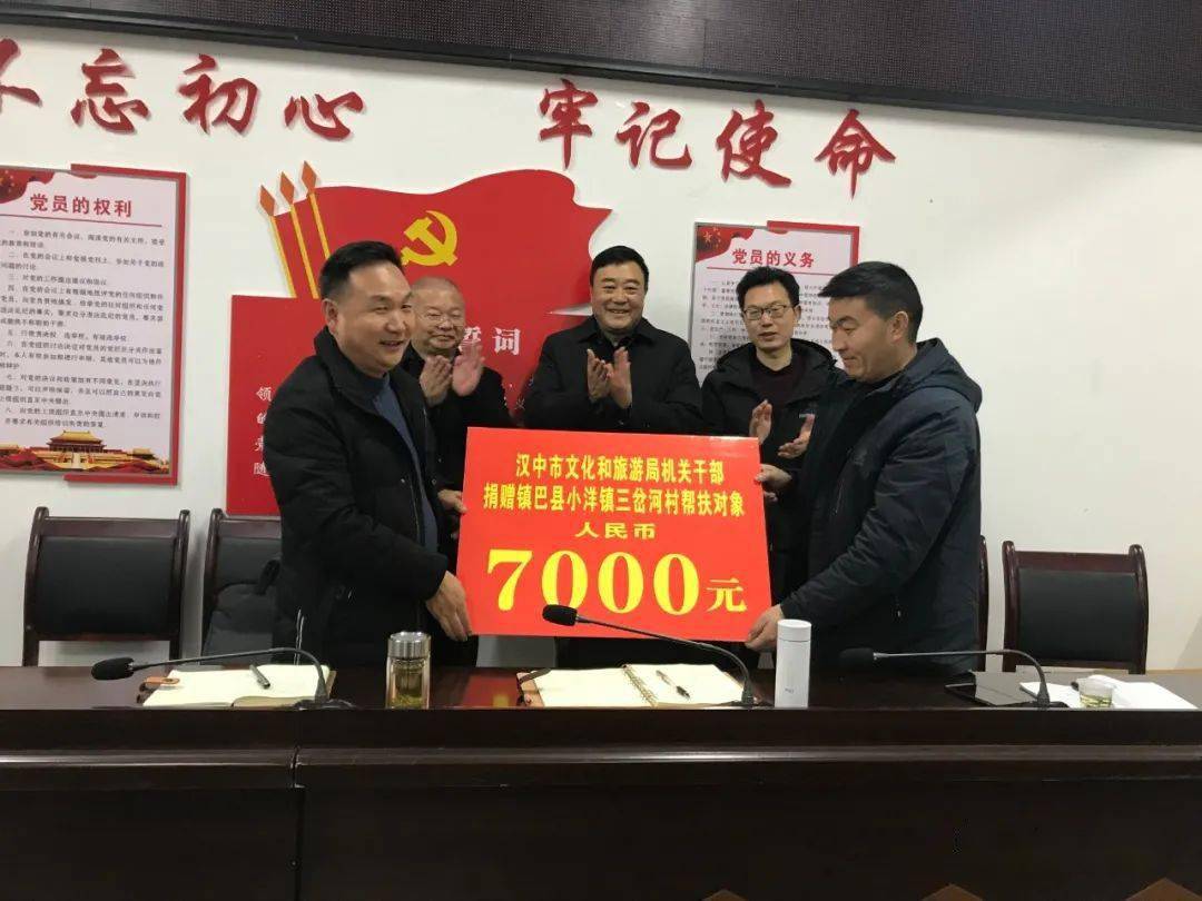 市文化和旅游局赴镇巴县帮扶村开展节前慰问活动