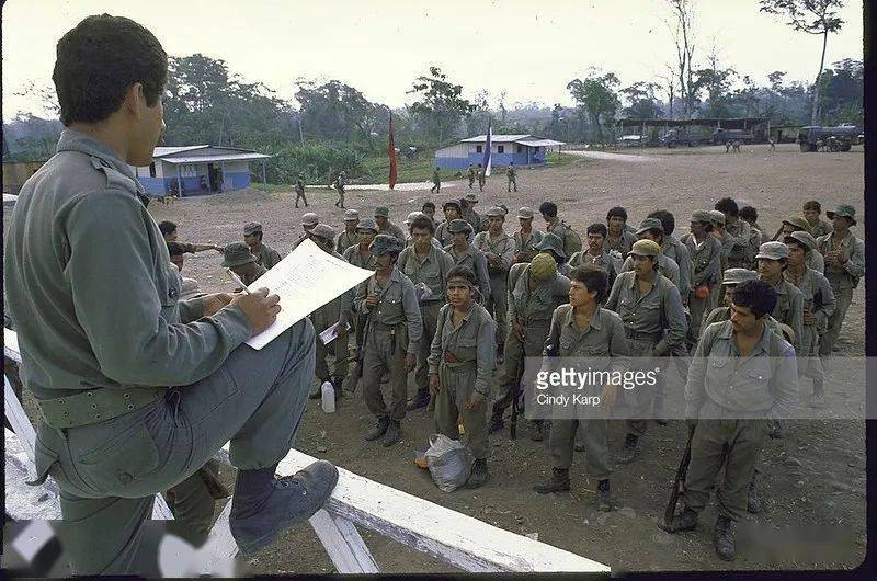 1987年,尼加拉瓜桑地诺人民军旧影