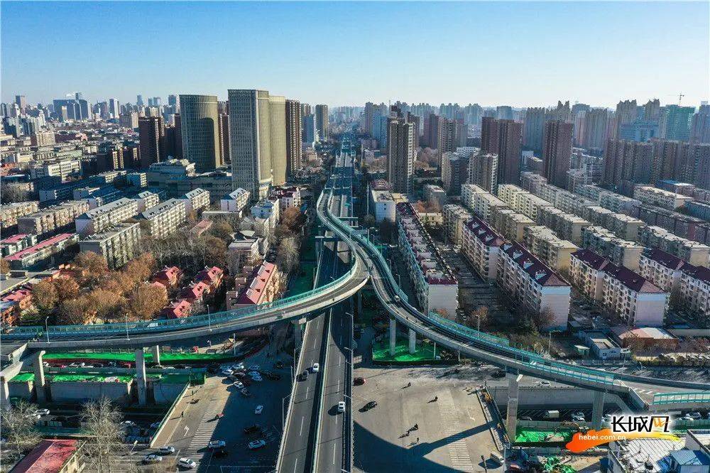 提前40天!石家庄槐安路西二环互通立交一期工程明天开通