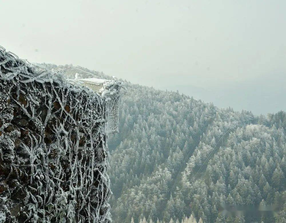 雪后天台华顶山,仿佛人间仙境~~~_雪景