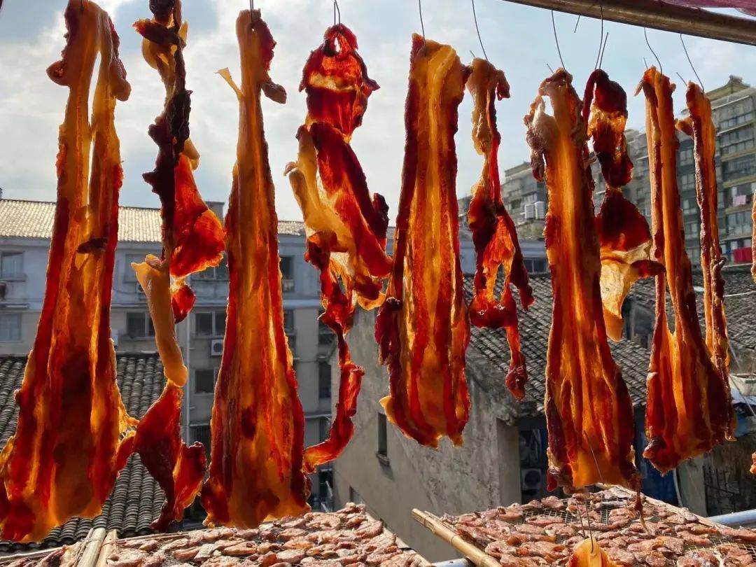 瑞安正宗酱油肉原来是这么晒的