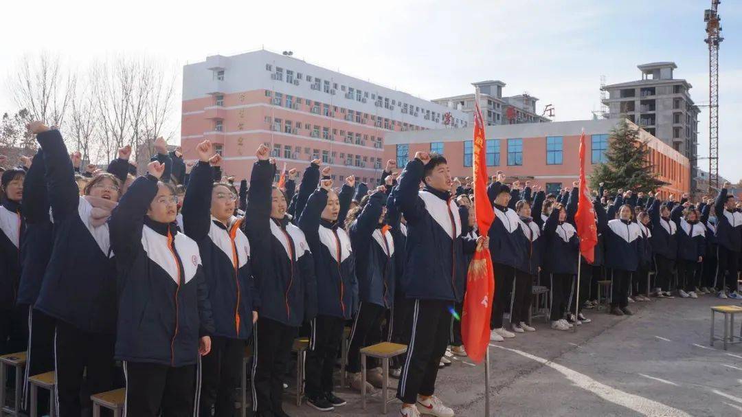 修武实验高中举行迎元旦大合唱比赛活动