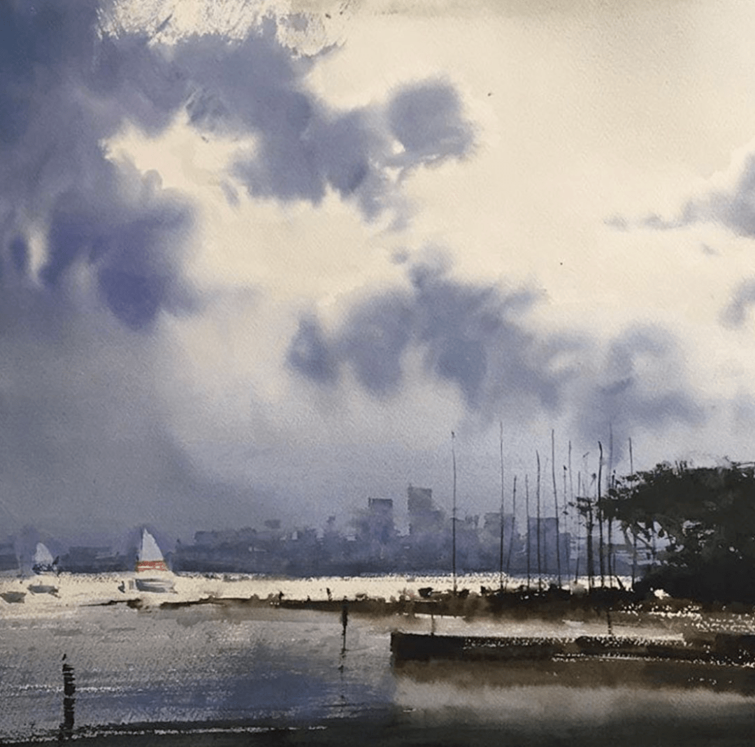 澳大利亚水彩画家赫尔曼佩克尔作品欣赏