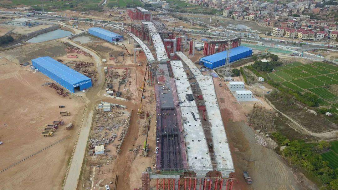 冲刺翔安省重点项目溪东路a标秀了