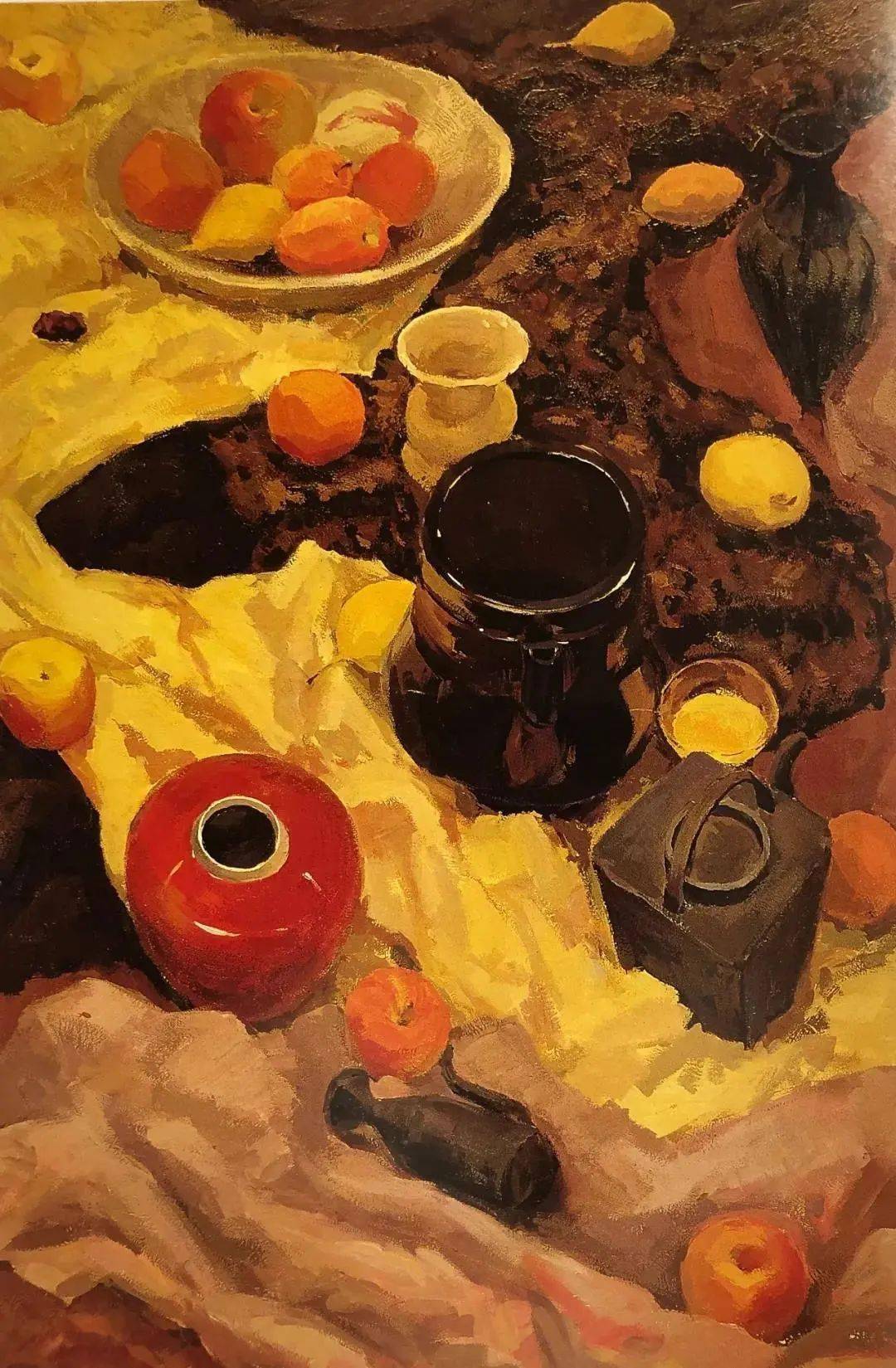 精选100幅央美附中色彩静物留校作品