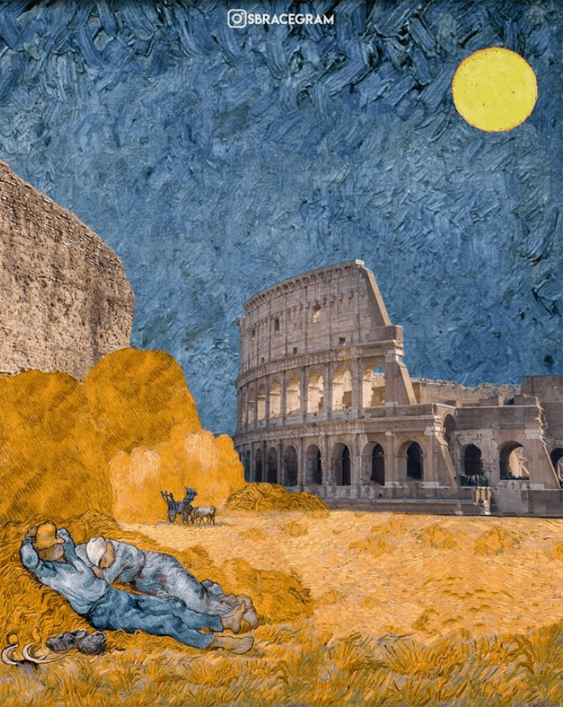 经典,居然可以这样魔改!_名画