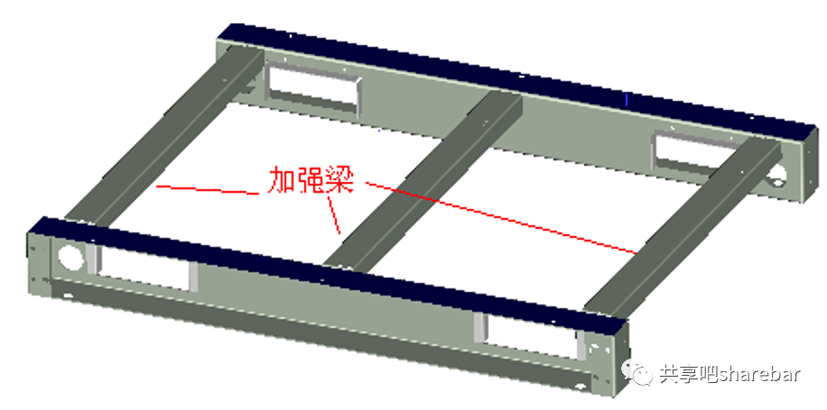 空调多联外机设计3底盘结构设计