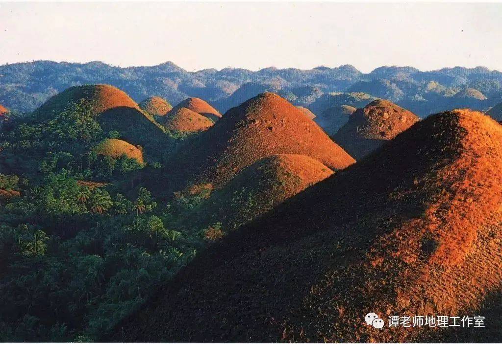 地理观察 从地理角度分析世界最神奇的景观巧克力山的成因 旅景网