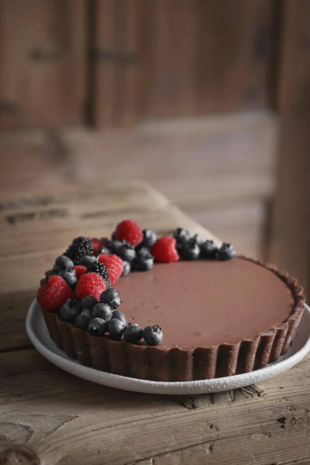 ▏香浓丝滑【摩卡巧克力慕斯派】——wk9209 7寸不沾挞模_蛋糕