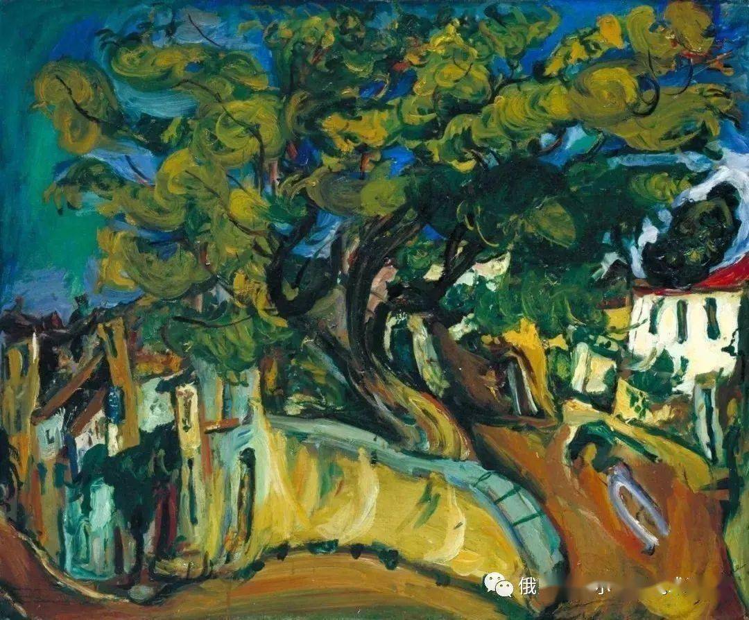 犹太裔的法国画家柴姆·苏丁表现主义绘画作品欣赏