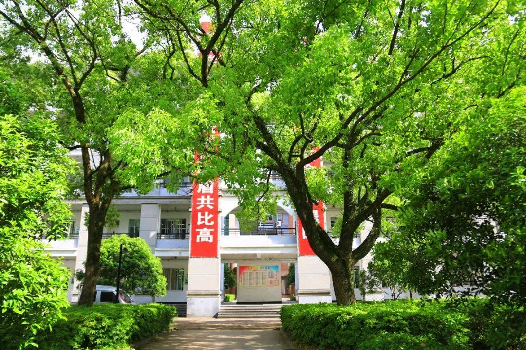 临海市外国语学校被评为浙江省园林式单位