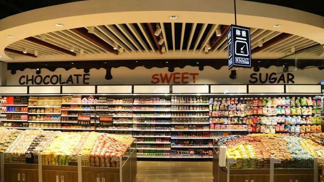 陈列日记一组超市分区陈列图片