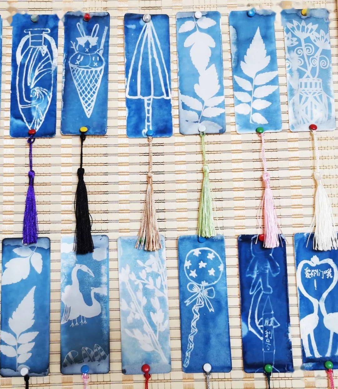 巨化一小:捕捉阳光的影子_蓝晒