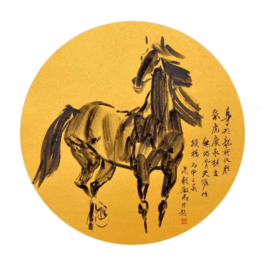 画坛牧马人张乐毅的骏马柔情