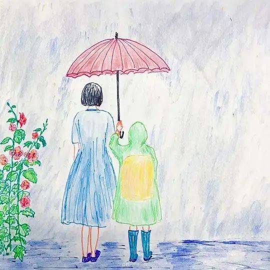 童心里的诗篇二等奖⑤一把名叫母亲的伞