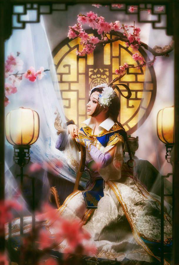 三国无双7蔡文姬cosplay