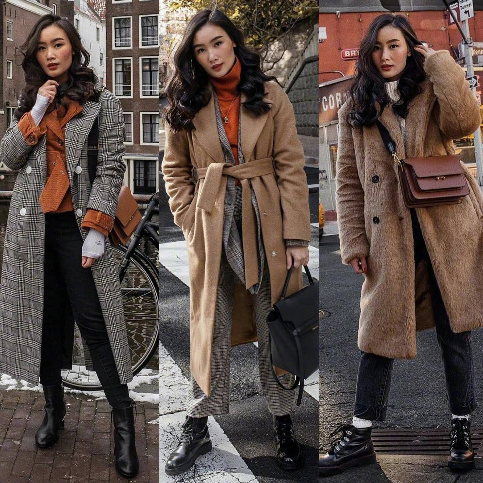 大衣怎么穿更出彩?学会7个搭配思路,这个冬天美得不寻常