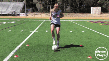 足球训练:完成这些你就是球场上的怪兽!_右脚