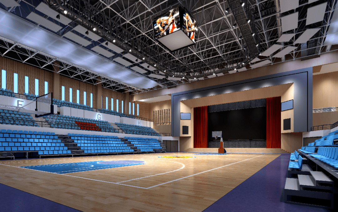 比赛大厅效果图 ▲1f舞蹈排练室效果图 ▲1f 次门厅效果图 ▲1f 电梯