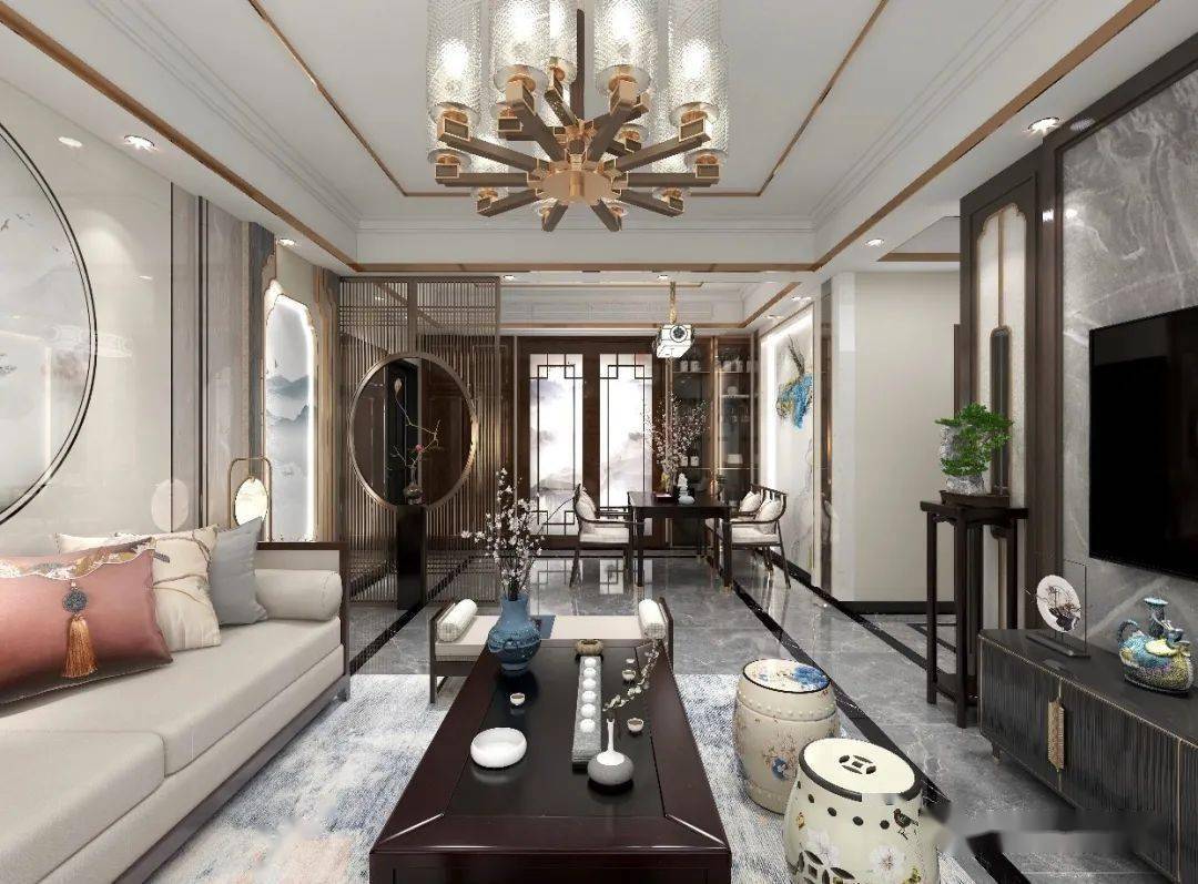 新中式 轻奢,古典风格与现代元素的激情碰撞