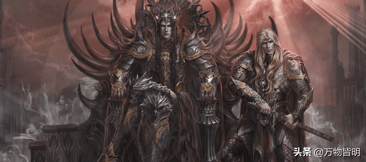 刚开始的索伦是很好的,心地善良为人正直,热爱秩序,但是受到了魔苟斯