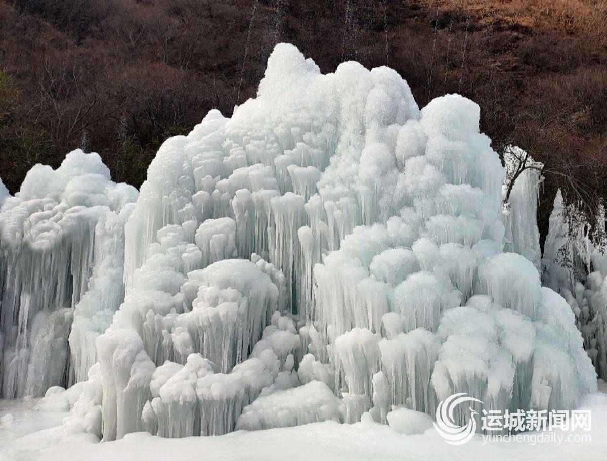 永济五老峰冰川大世界图片