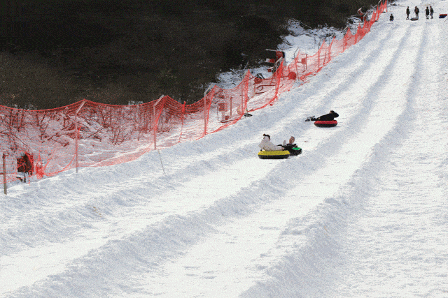鸣山绿洲滑雪场图片