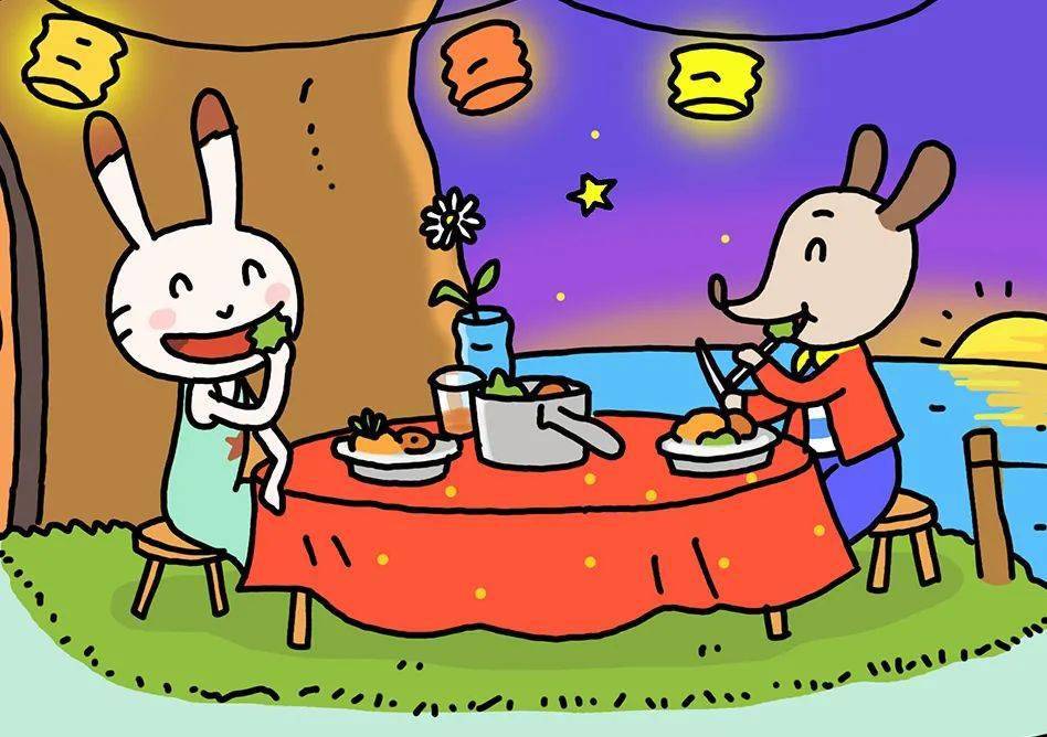 一起来画有趣的假期日记小狗保罗的简笔画