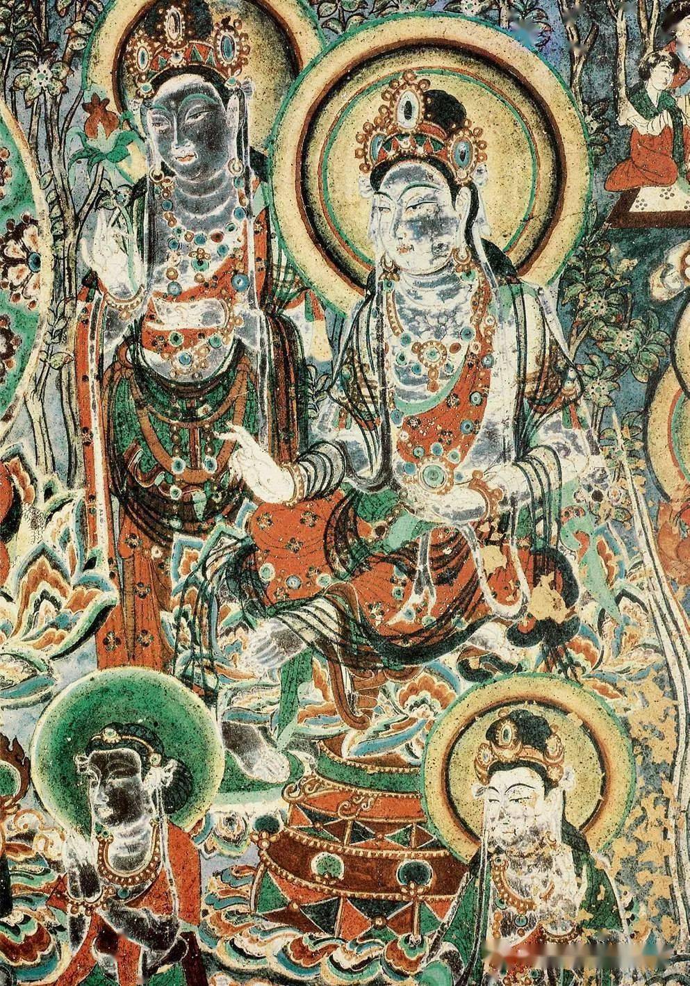 中国敦煌壁画太美了100个细节图高清