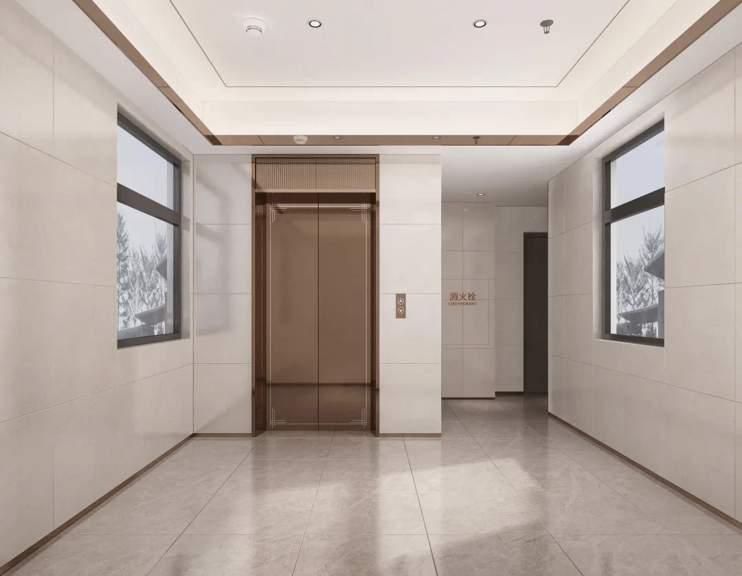 临泉中梁·山河甲第殿堂级入户前厅,归家极致空间体验.