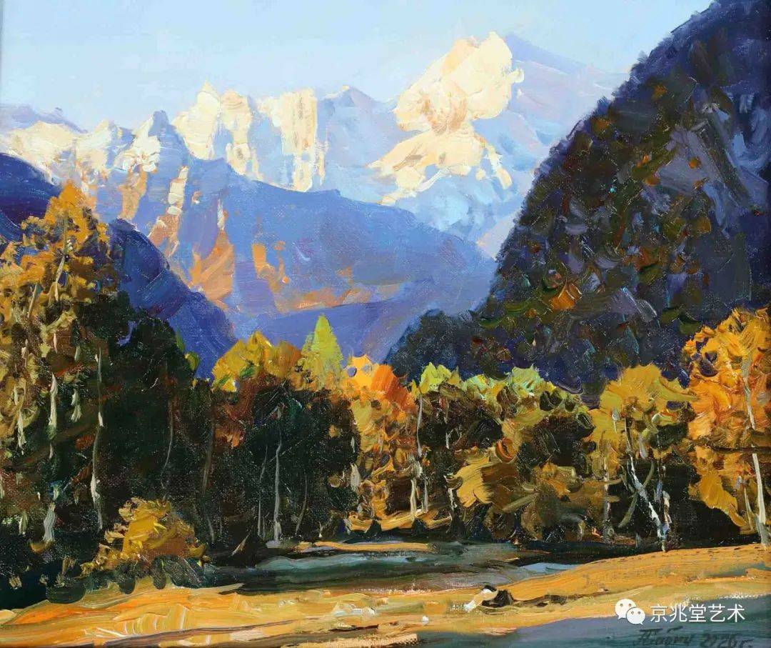 大自然的永恒之美俄罗斯当代画家亚历山大巴比奇alexanderbabich