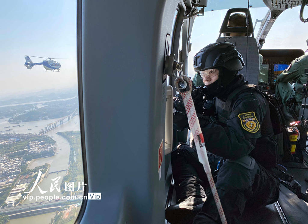 直击广州公安警务航空支队风采