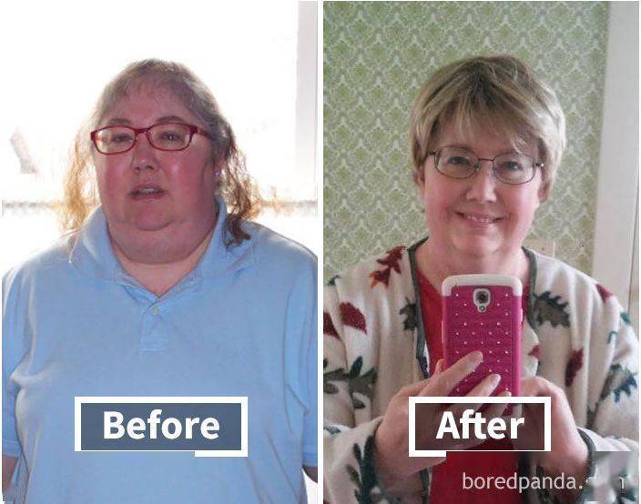 超励志30真人对比图告诉你为什么减肥堪比整容