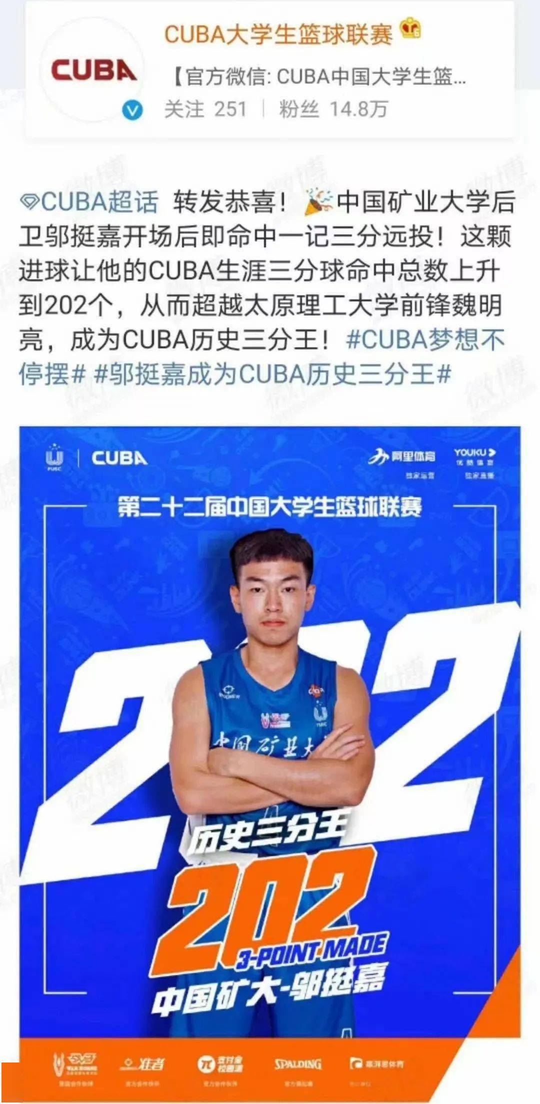 临河小伙邬挺嘉入选cuba全明星!_训练