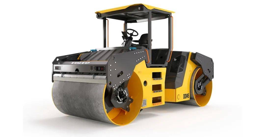 沃尔沃dd145双钢轮振动压路机为华量身定制