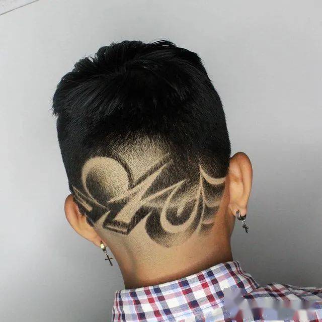 最火的雕刻发型,每一款都是艺术品