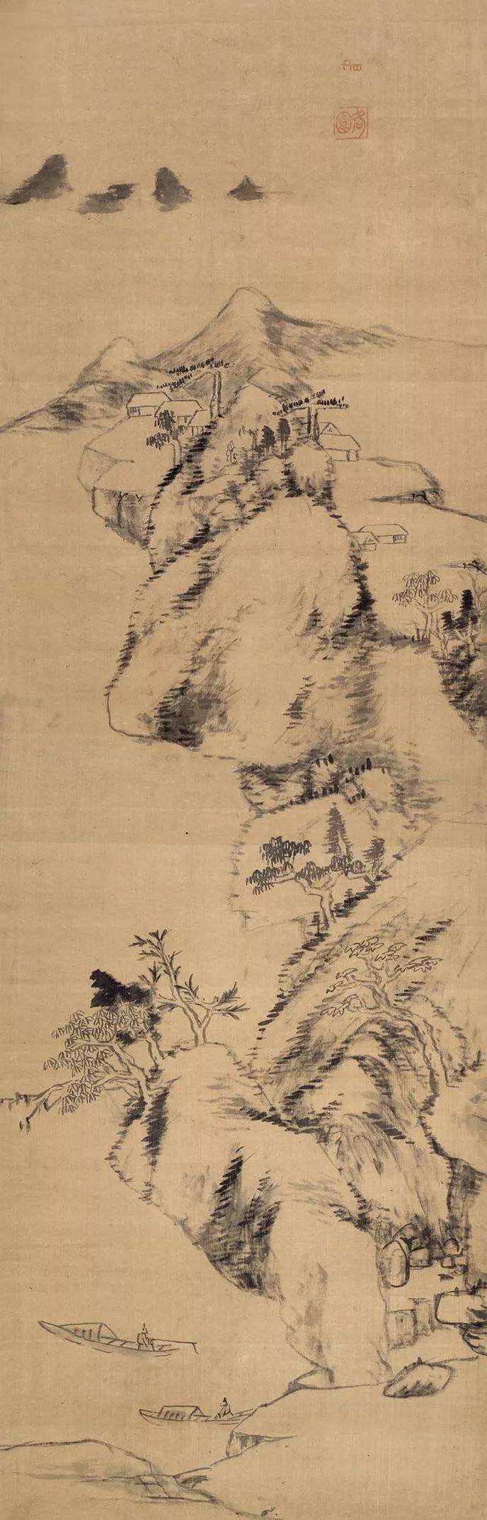 速览中国山水画史_荆浩