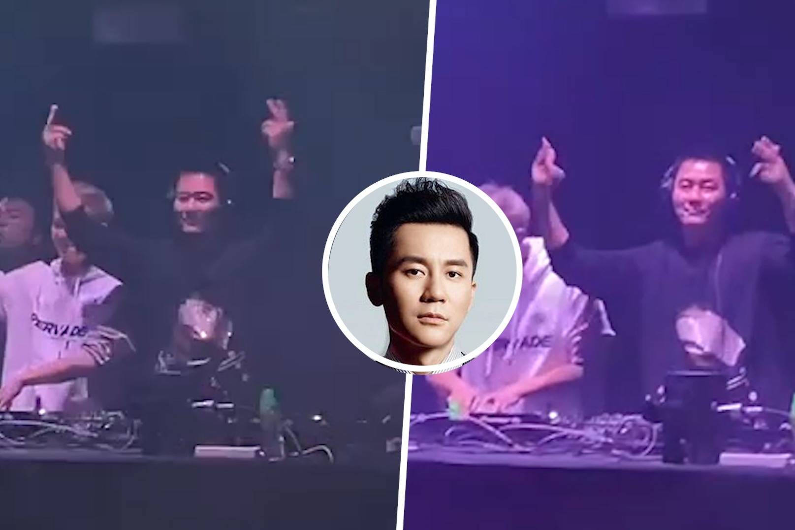 李晨庆酒吧开业变dj打碟姿势被嘲土味每桌送五千元香槟显壕气