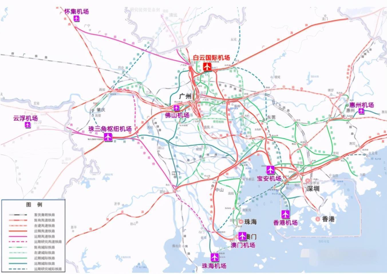 南深高鐵廣東珠三角樞紐機場至省界段進入可行性研究階段